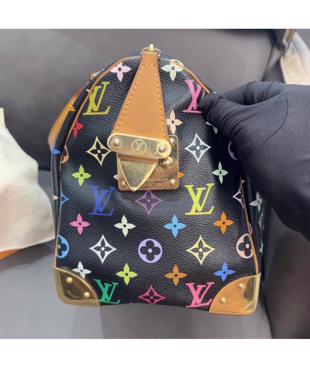 LOUIS VUITTON Мульти кожаная сумка с короткими ручками, фото 7