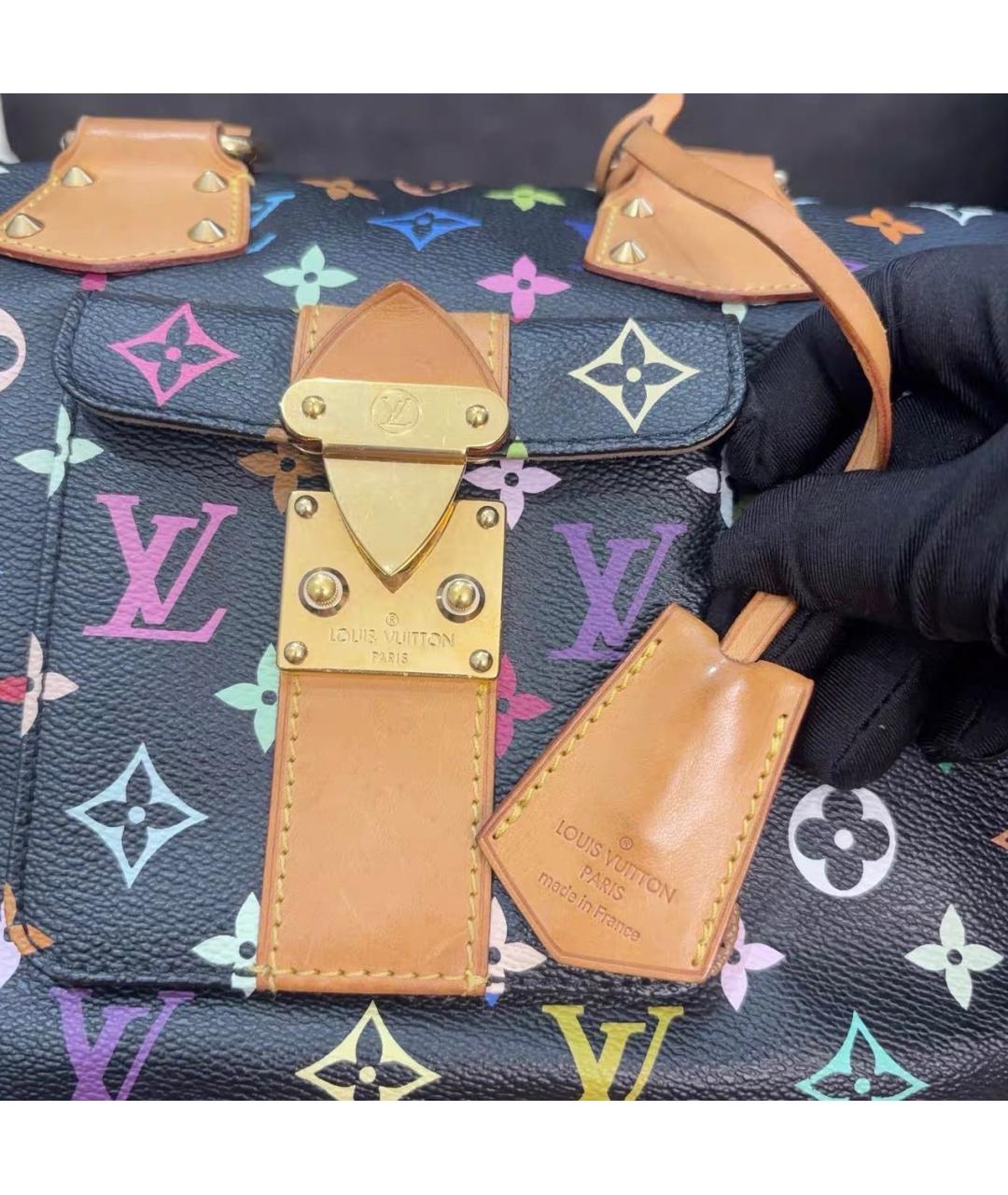 LOUIS VUITTON Мульти кожаная сумка с короткими ручками, фото 4