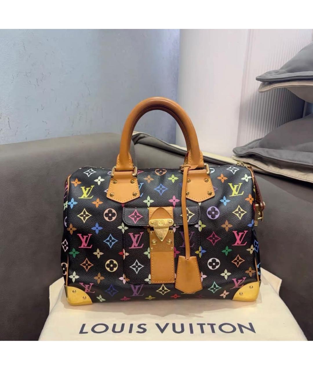 LOUIS VUITTON Мульти кожаная сумка с короткими ручками, фото 9