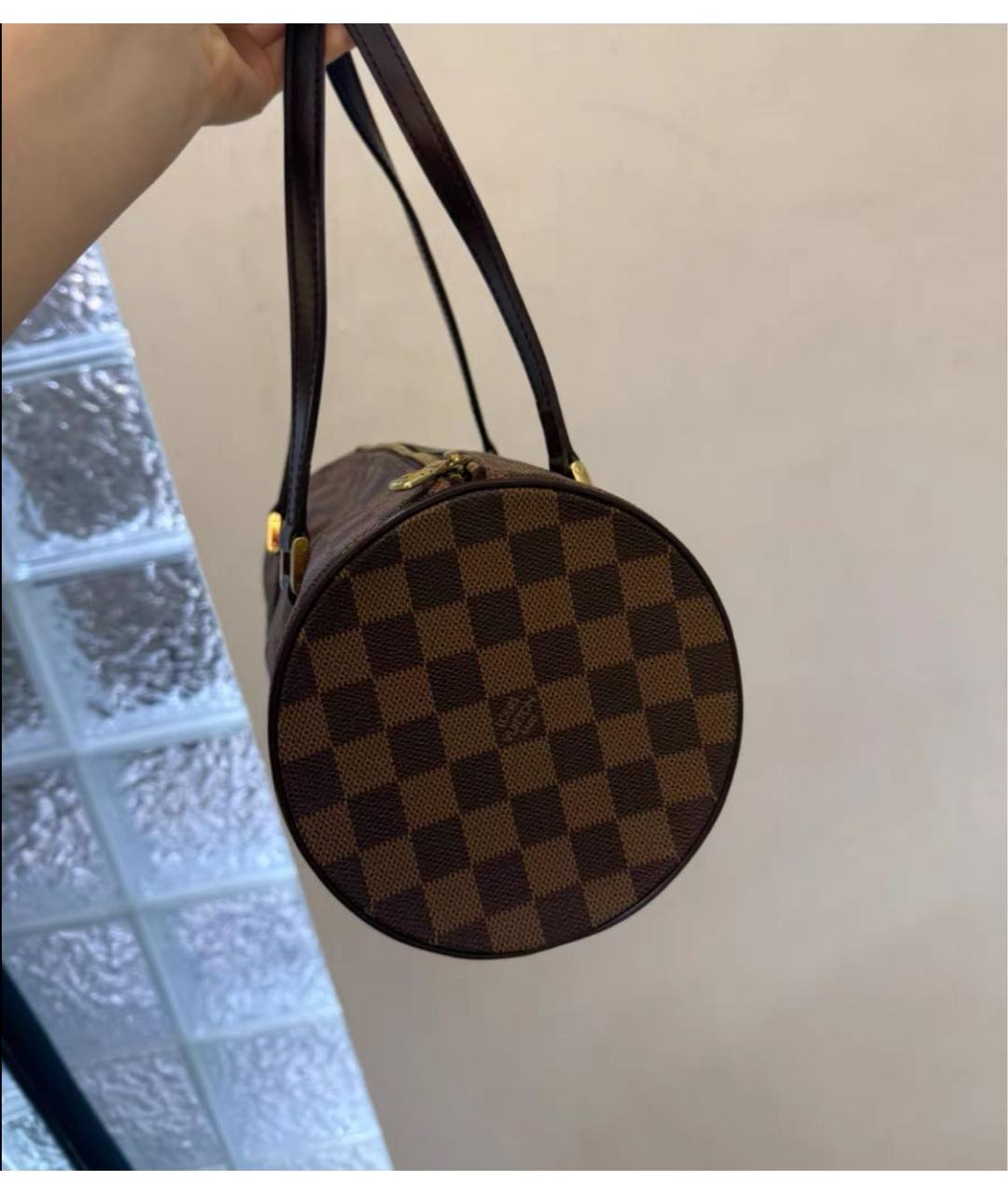 LOUIS VUITTON Коричневая сумка через плечо, фото 5