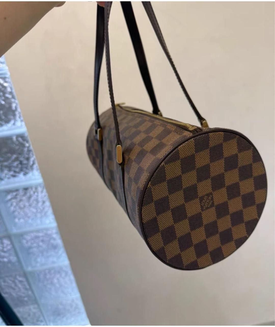 LOUIS VUITTON Коричневая сумка через плечо, фото 3