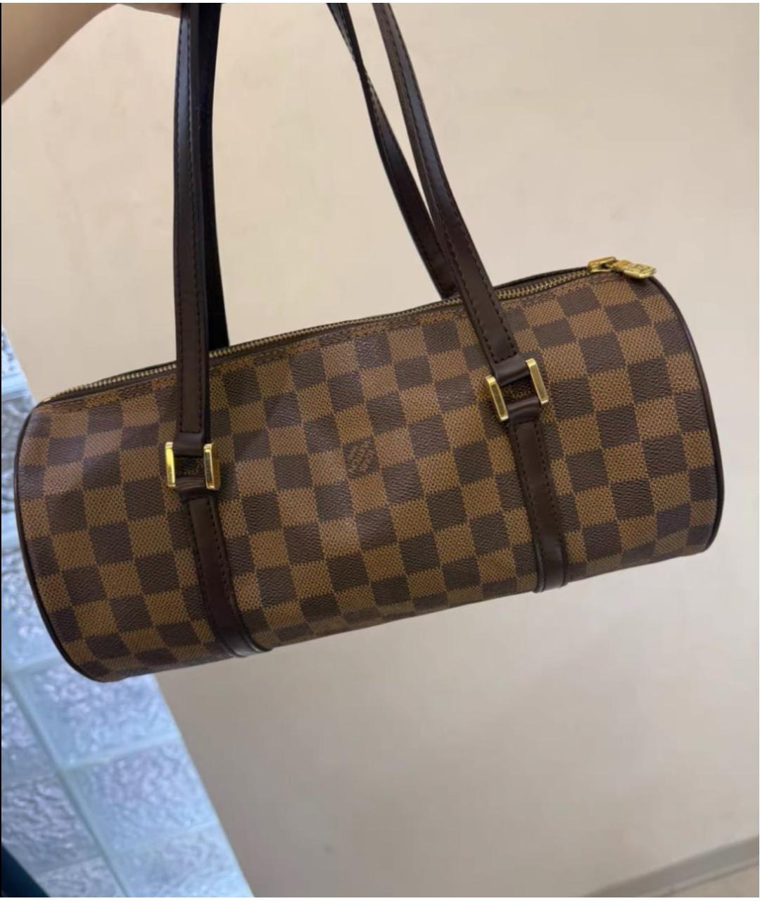 LOUIS VUITTON Коричневая сумка через плечо, фото 2