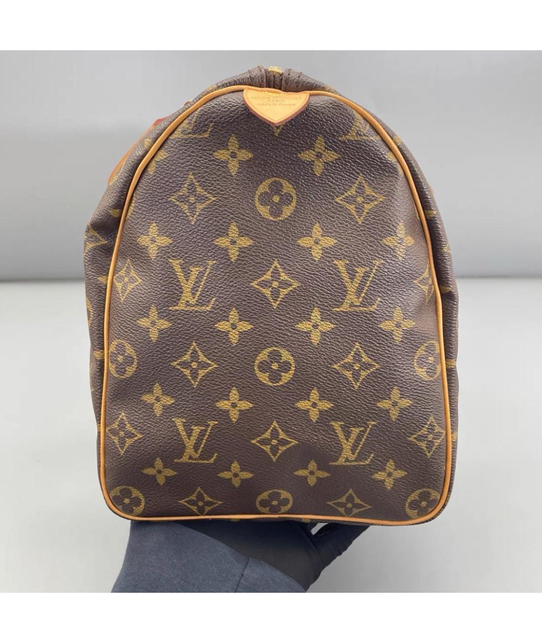 LOUIS VUITTON Коричневая сумка с короткими ручками, фото 4
