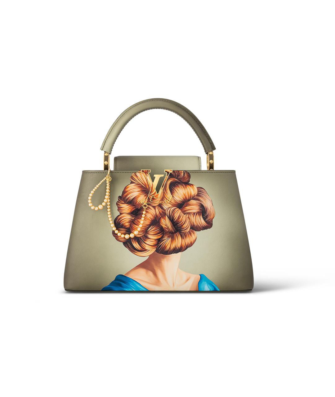 LOUIS VUITTON Бежевая сумка через плечо, фото 6