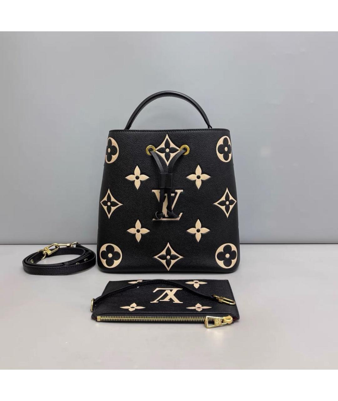 LOUIS VUITTON Черная сумка через плечо, фото 2