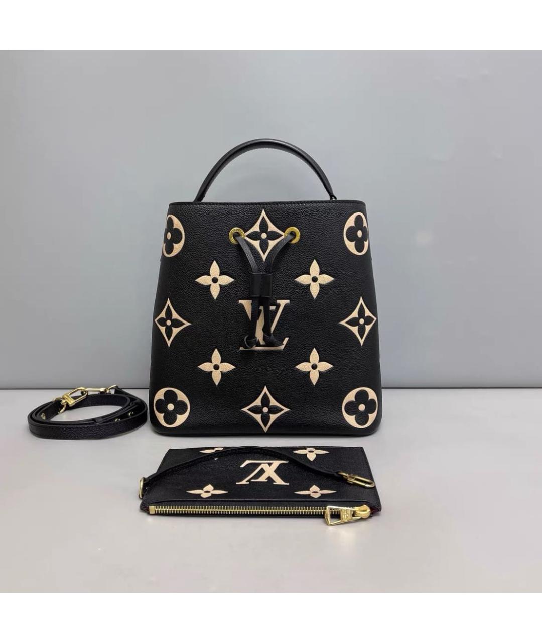 LOUIS VUITTON Черная сумка через плечо, фото 9