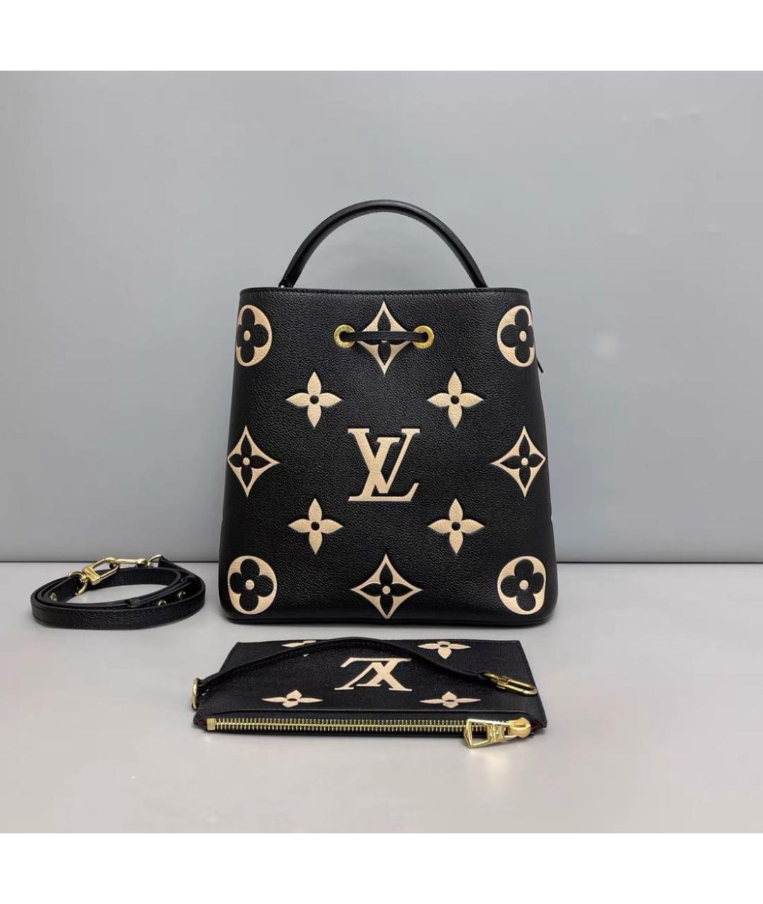 LOUIS VUITTON Черная сумка через плечо, фото 3