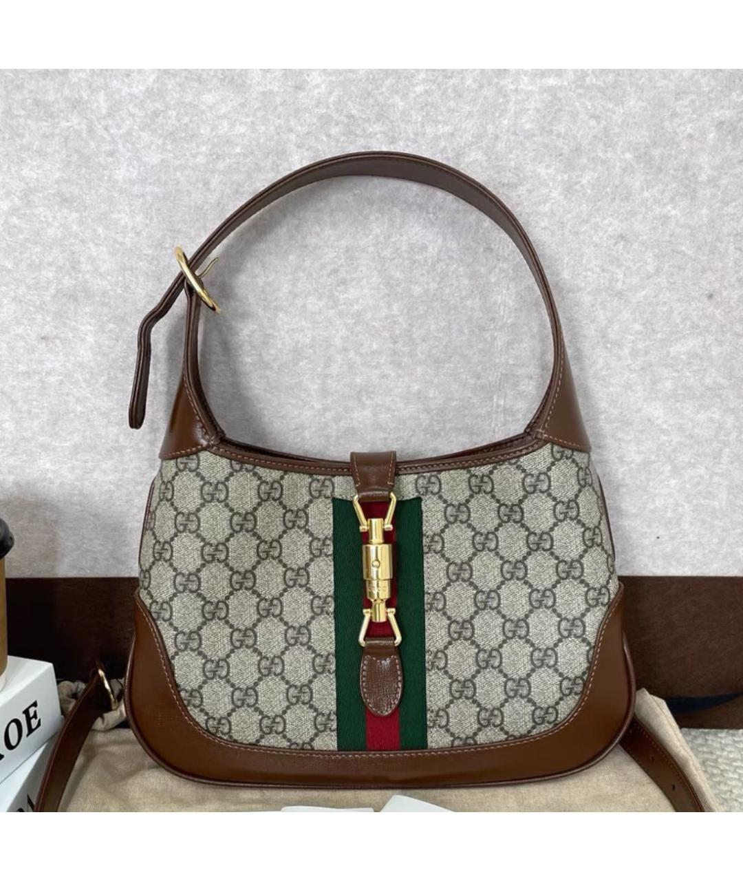 GUCCI Коричневая сумка через плечо, фото 9