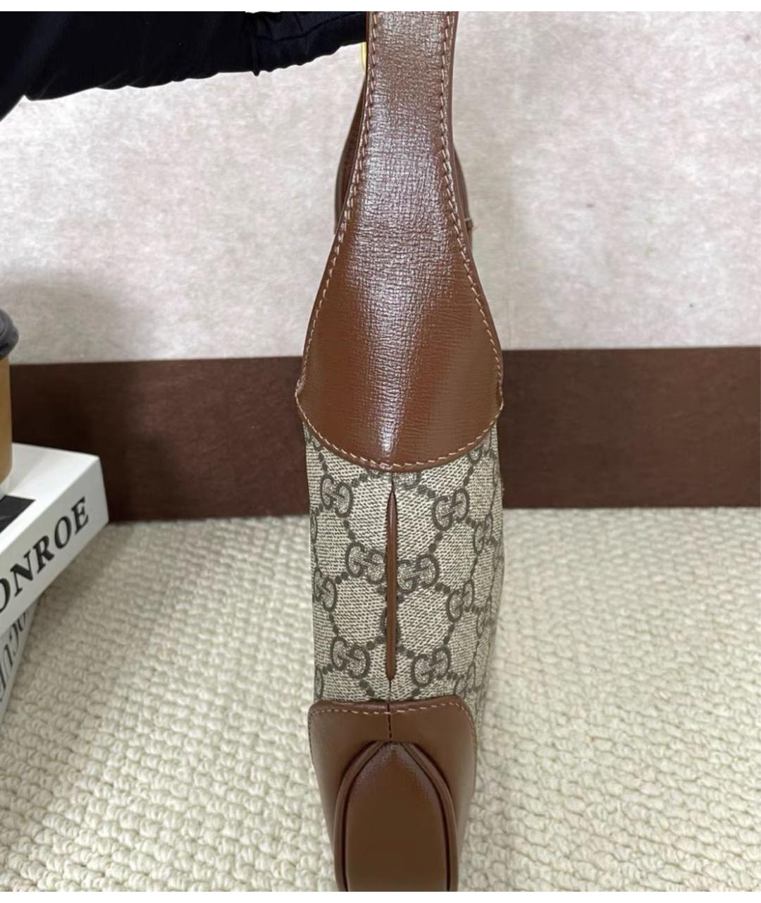 GUCCI Коричневая сумка через плечо, фото 6
