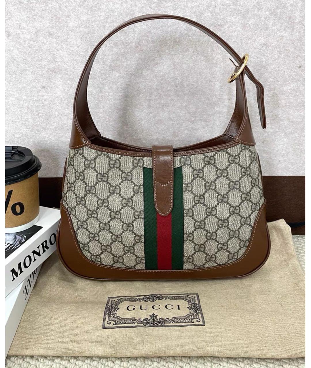GUCCI Коричневая сумка через плечо, фото 3
