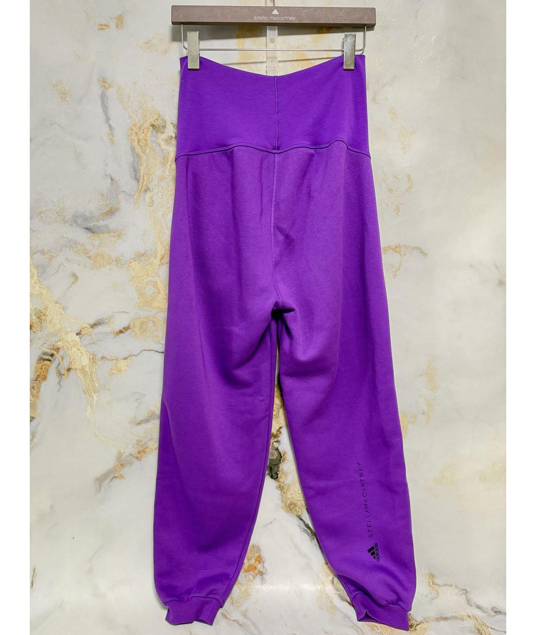 ADIDAS BY STELLA MCCARTNEY Фиолетовые прямые брюки, фото 6