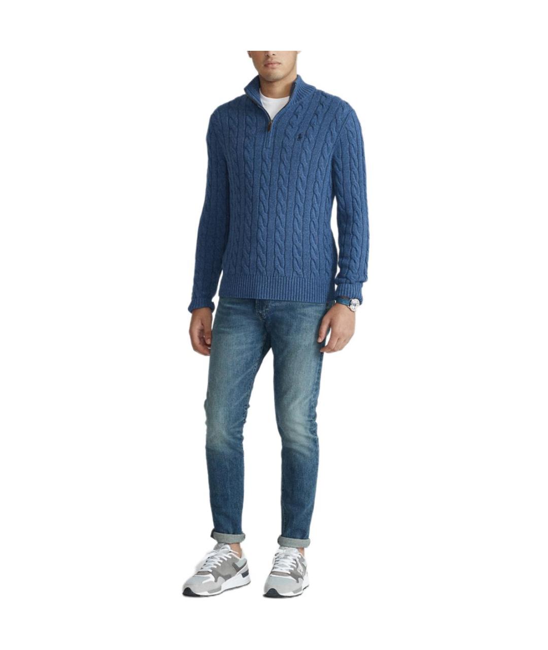 POLO RALPH LAUREN Синий джемпер / свитер, фото 2