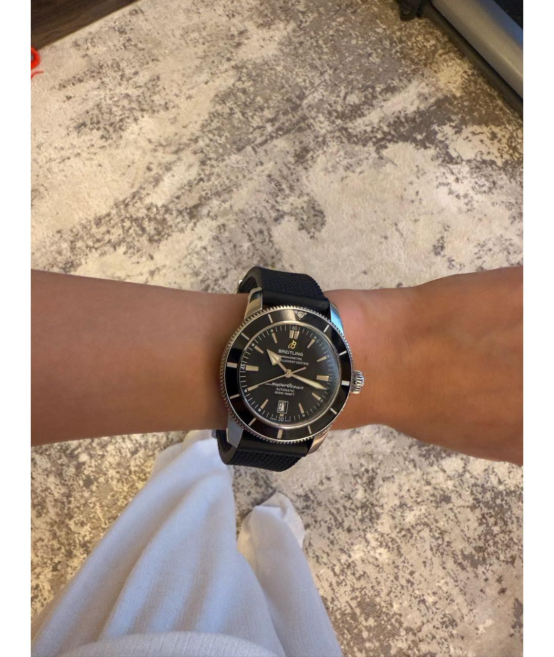 BREITLING SUPEROCEAN Черные часы, фото 4