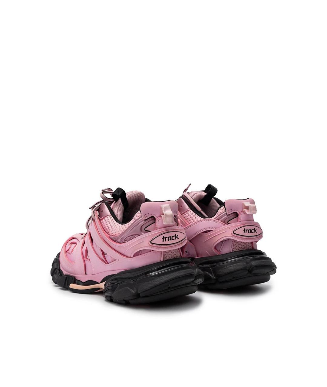 BALENCIAGA Розовые текстильные кроссовки, фото 3