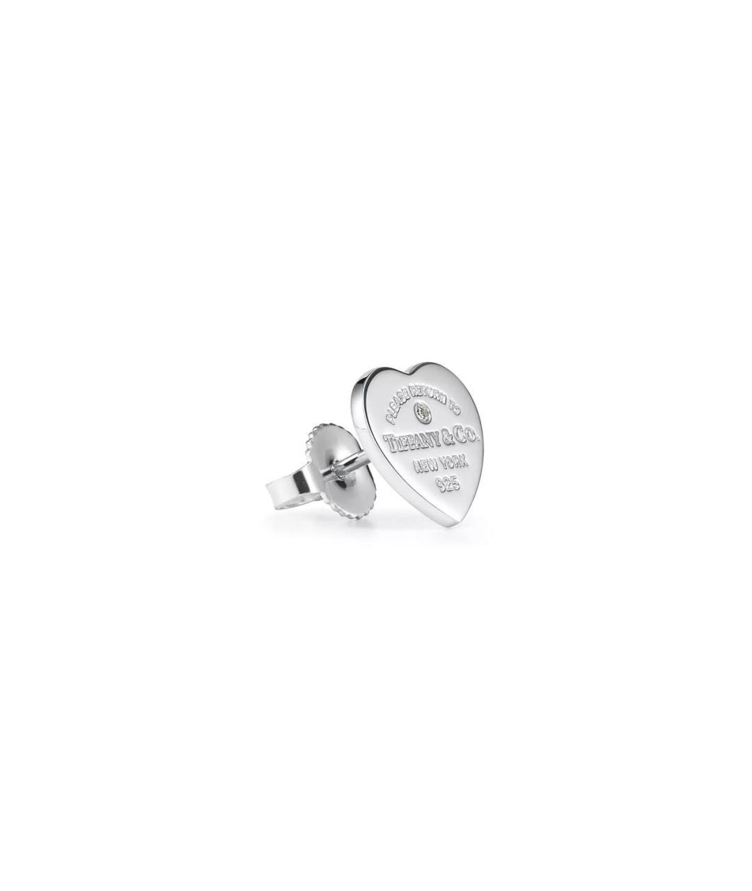 TIFFANY&CO Серебряные серебряные серьги, фото 5