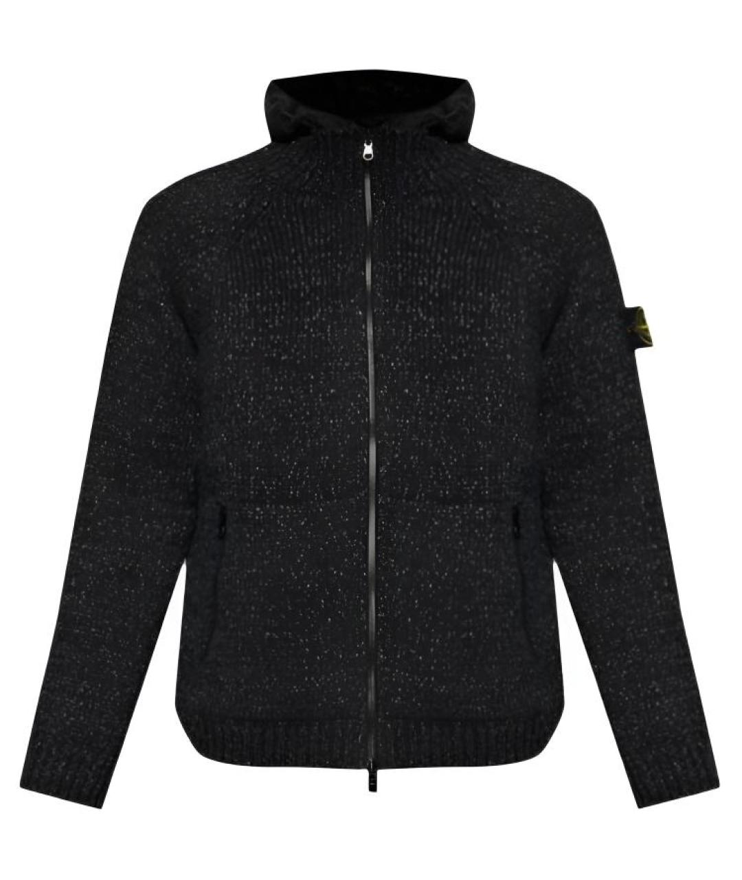 STONE ISLAND Черная куртка, фото 1