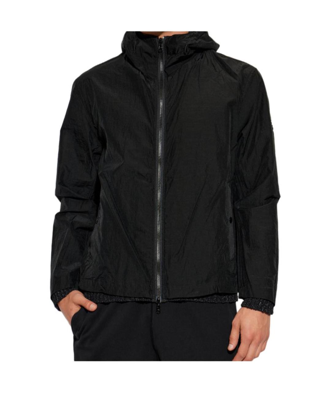 STONE ISLAND Черная куртка, фото 3
