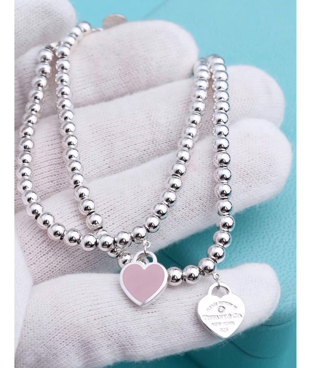TIFFANY&CO Серебряный серебряный браслет, фото 5