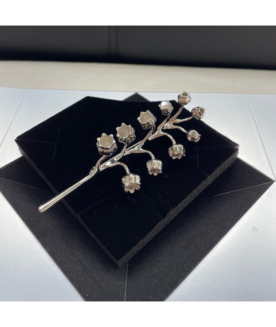 CHRISTIAN DIOR Серебряная булавка / брошь, фото 4