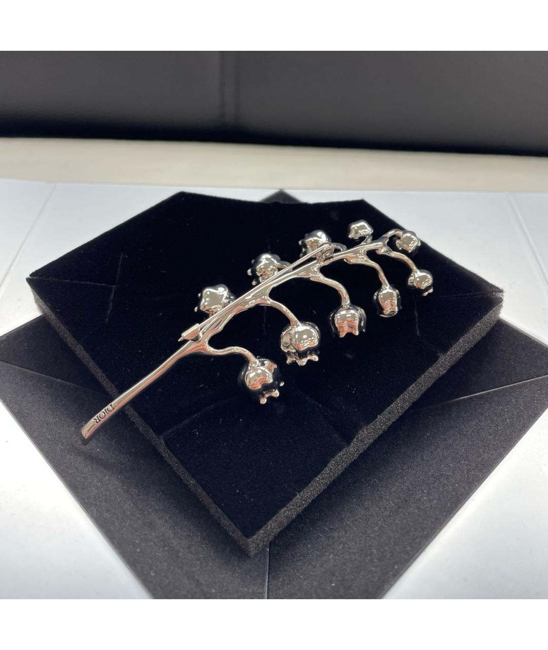 CHRISTIAN DIOR Серебряная булавка / брошь, фото 2