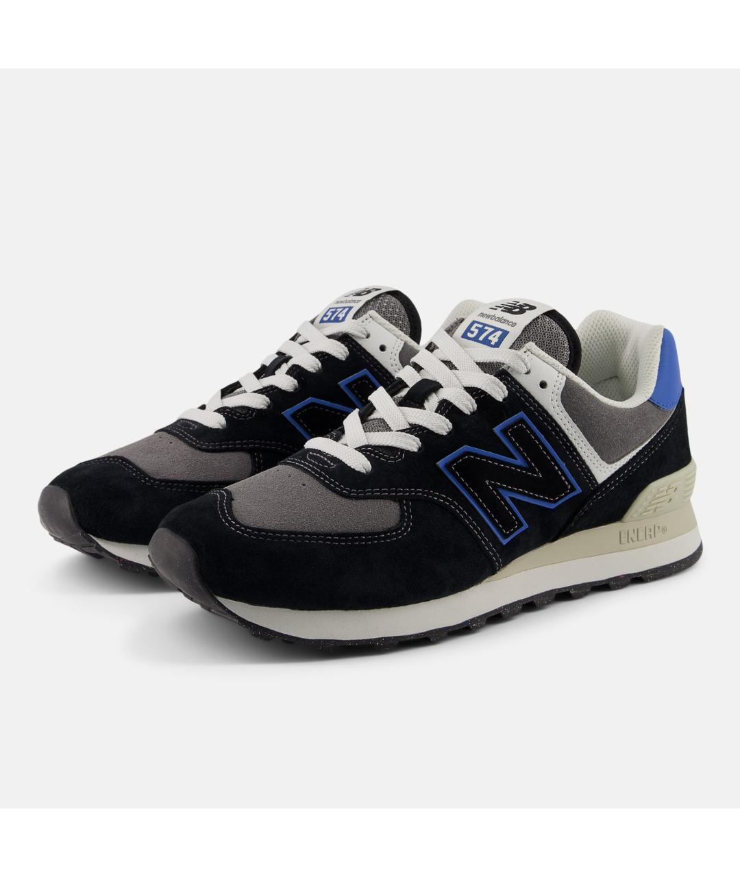 NEW BALANCE Антрацитовые замшевые кроссовки, фото 2