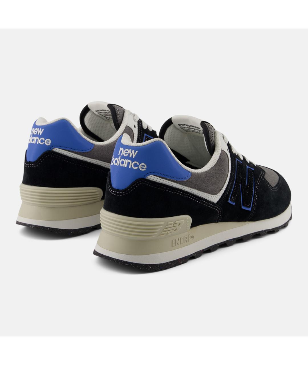 NEW BALANCE Антрацитовые замшевые кроссовки, фото 4