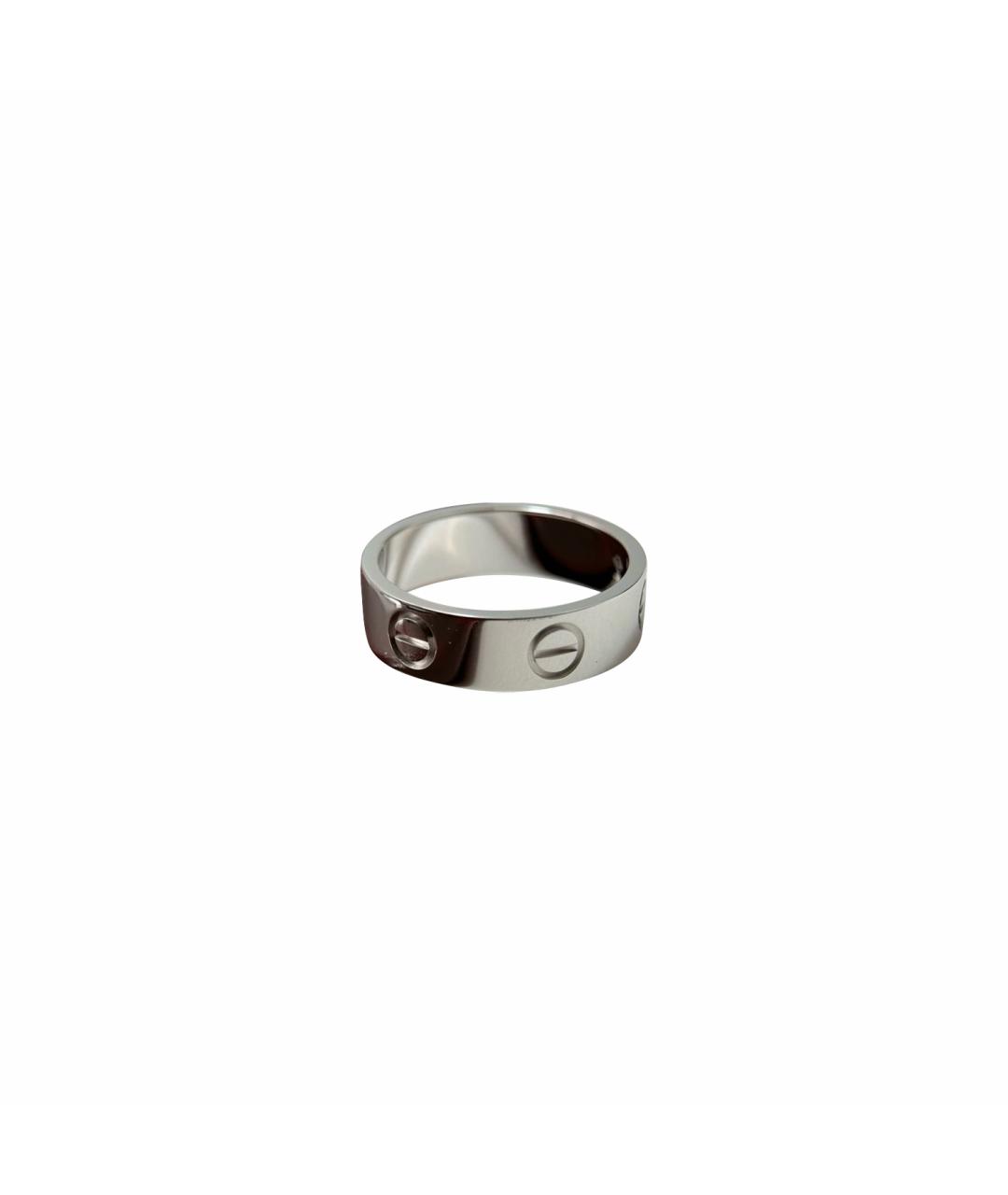 CARTIER Серебряное кольцо из белого золота, фото 1