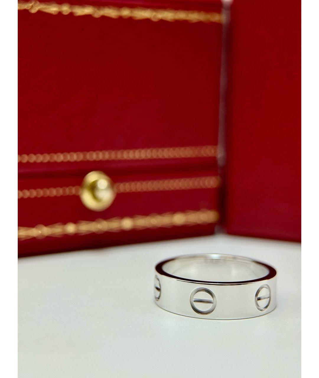 CARTIER Серебряное кольцо из белого золота, фото 2