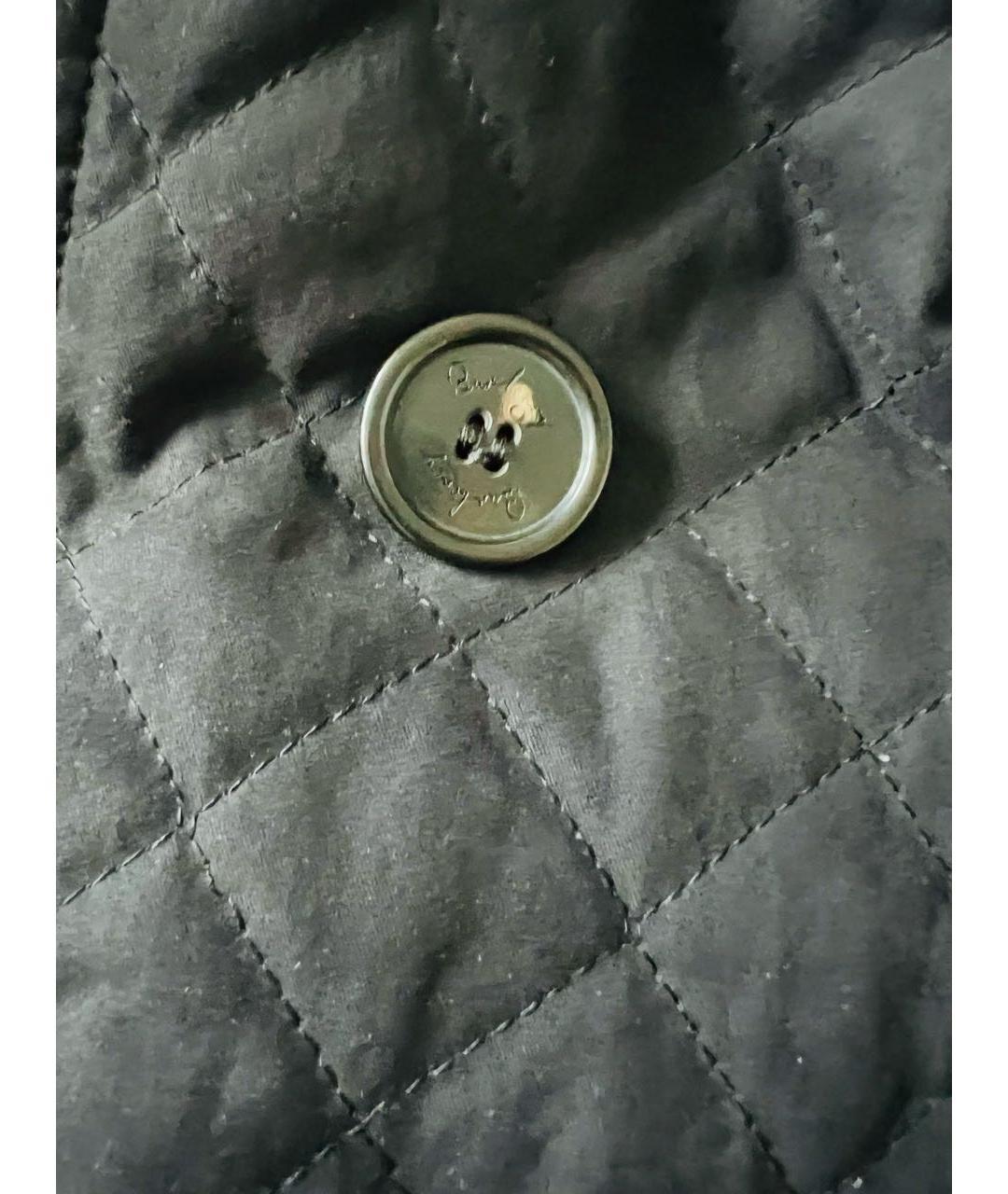 BURBERRY Черная полиэстеровая куртка, фото 4