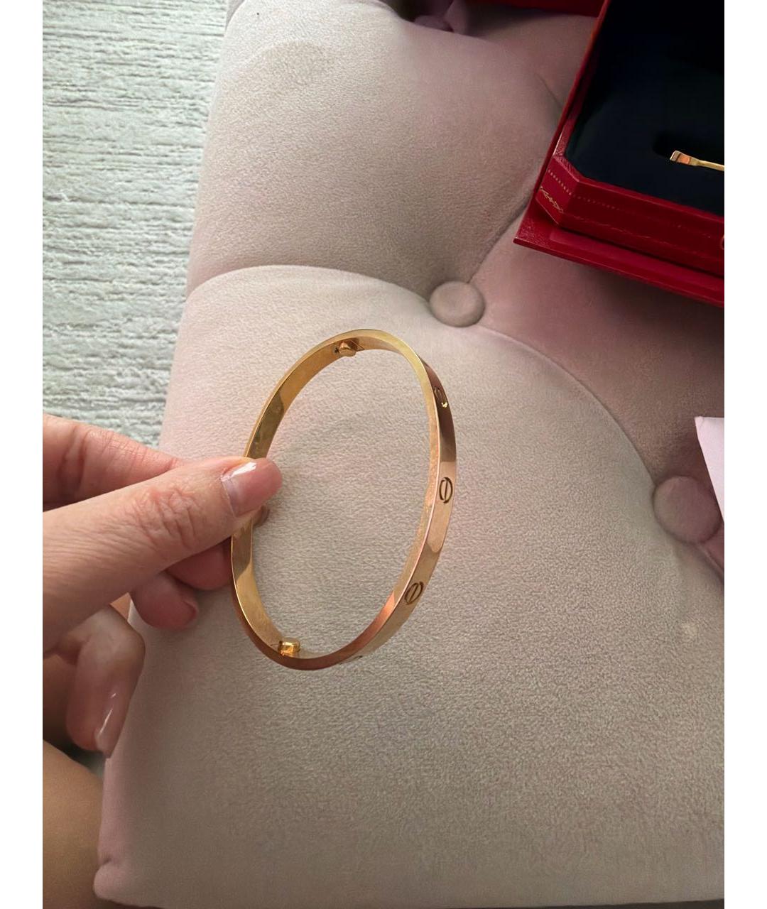 CARTIER Золотой браслет из желтого золота, фото 7