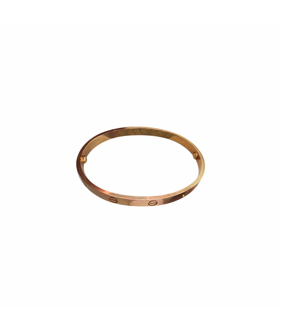 CARTIER Золотой браслет из желтого золота, фото 1