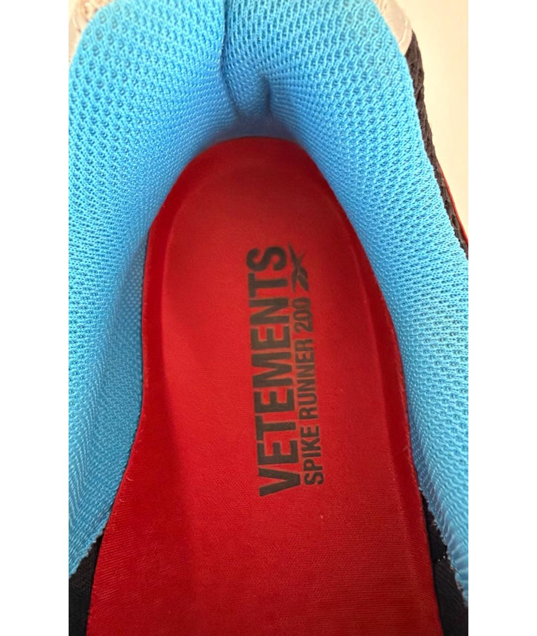 VETEMENTS Мульти низкие кроссовки / кеды, фото 4