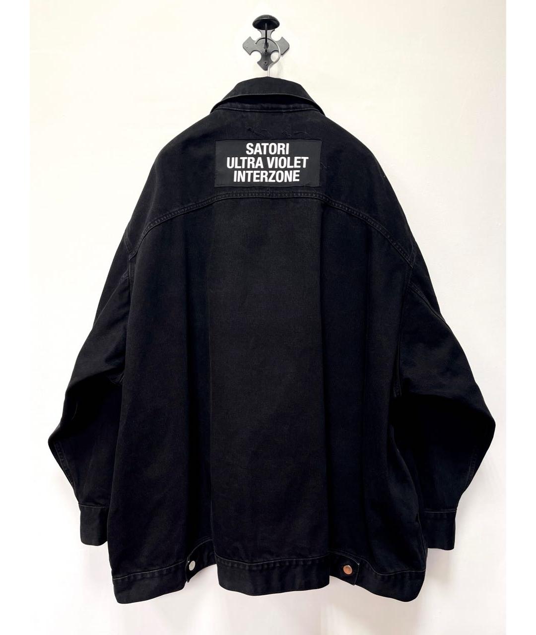 RAF SIMONS Черная деним куртка, фото 5