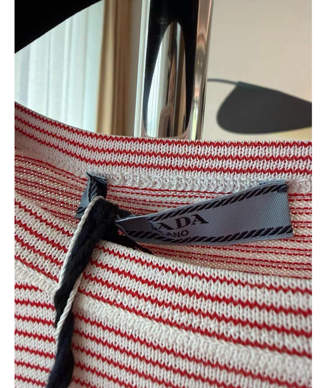 PRADA Хлопковая футболка, фото 4