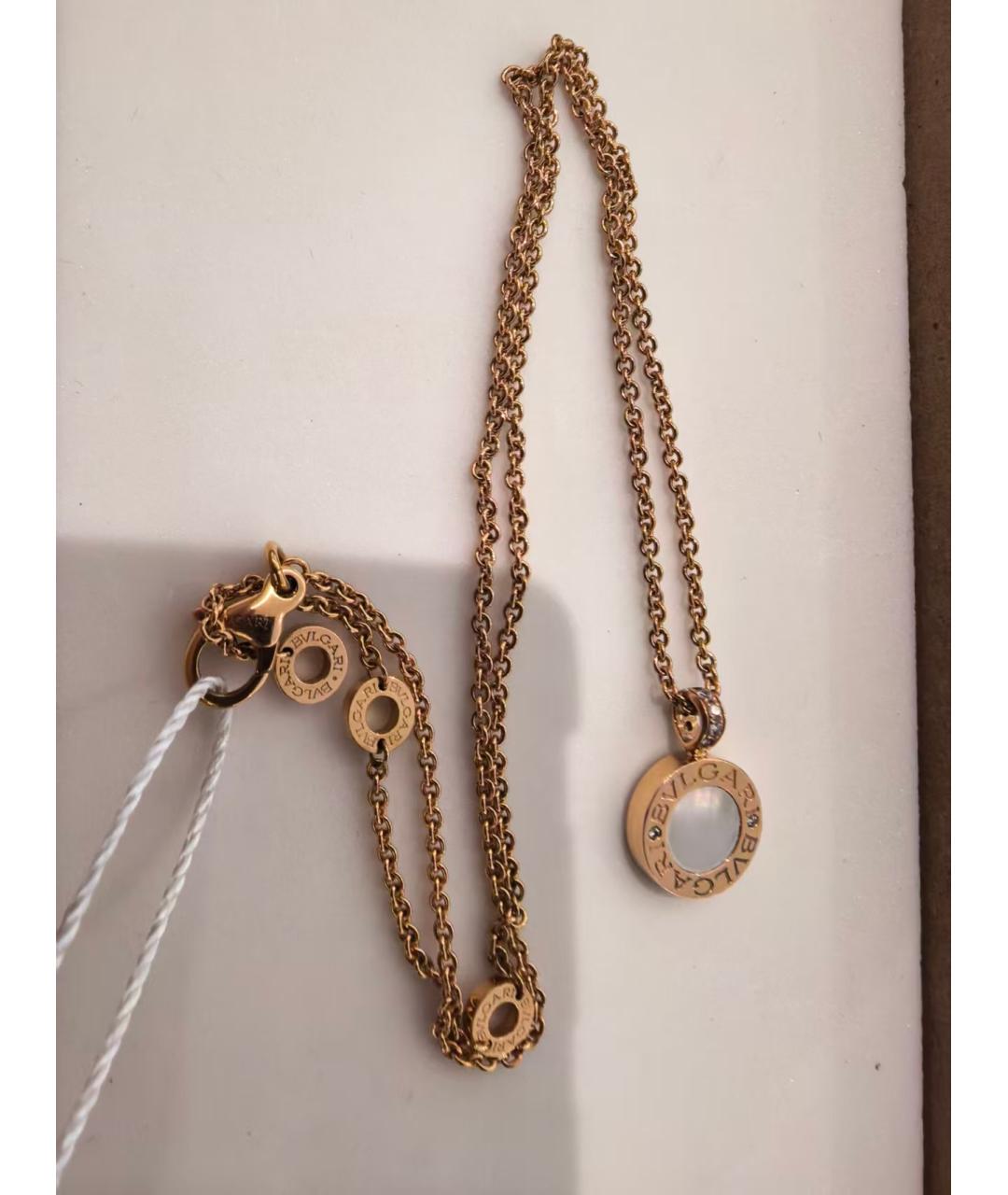 BVLGARI Золотая подвеска, фото 4