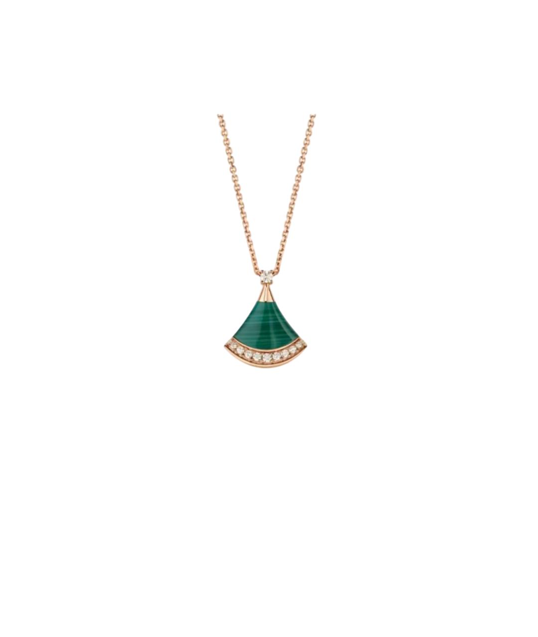 BVLGARI Зеленая подвеска, фото 5