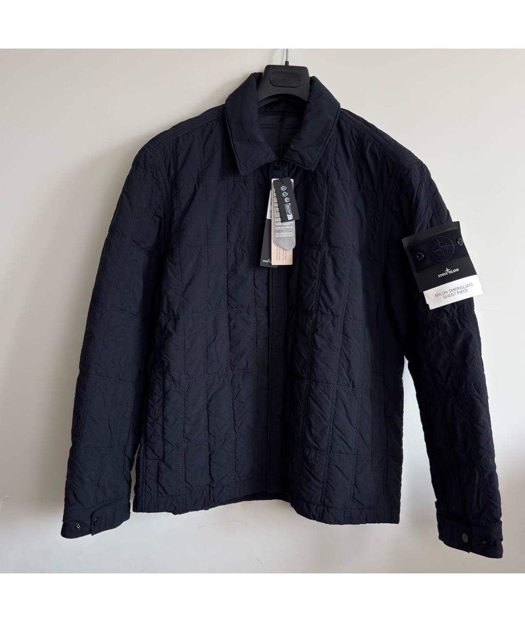 STONE ISLAND Темно-синяя куртка, фото 9