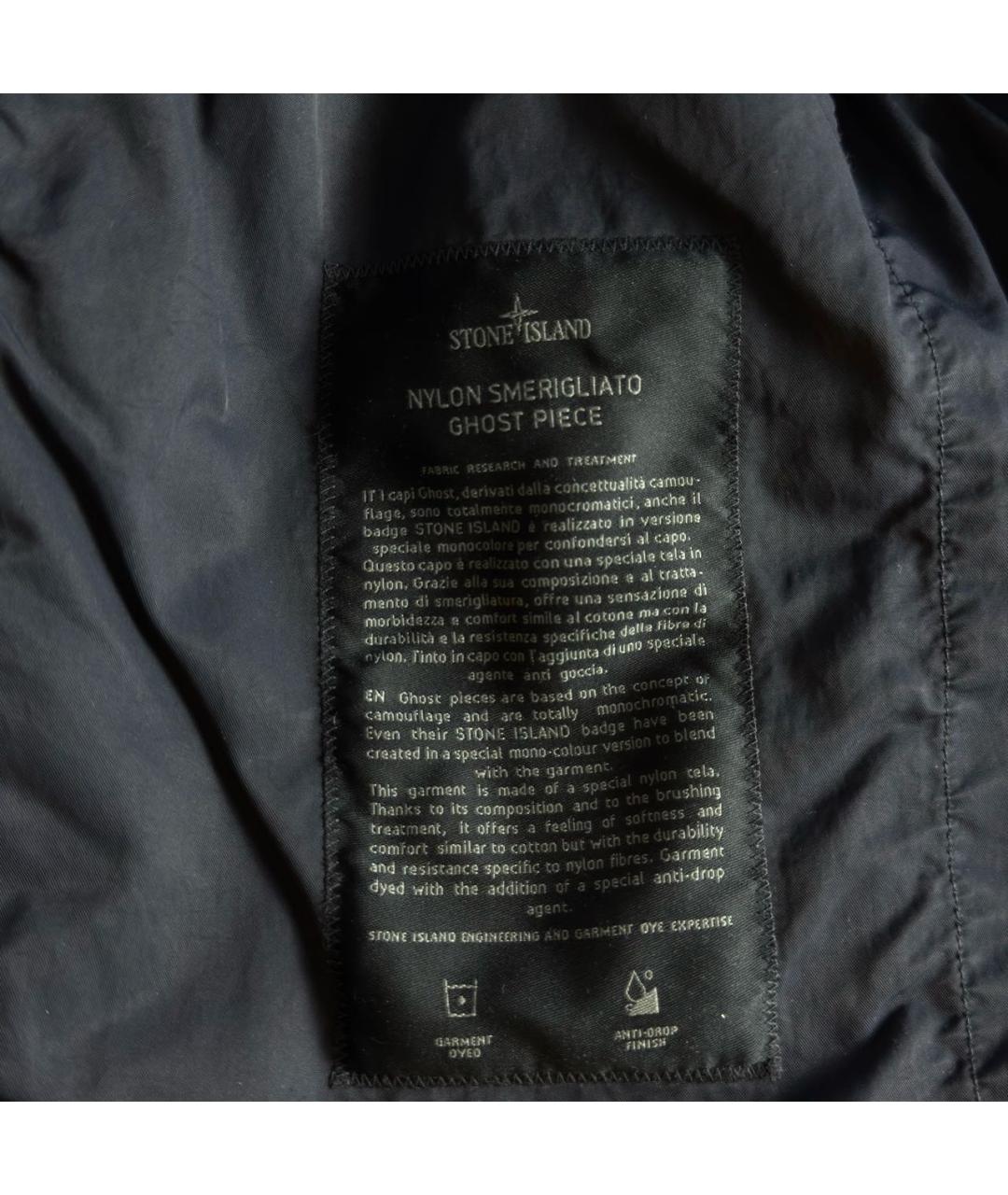 STONE ISLAND Темно-синяя куртка, фото 7