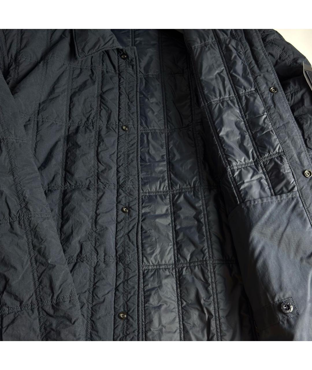 STONE ISLAND Темно-синяя куртка, фото 6