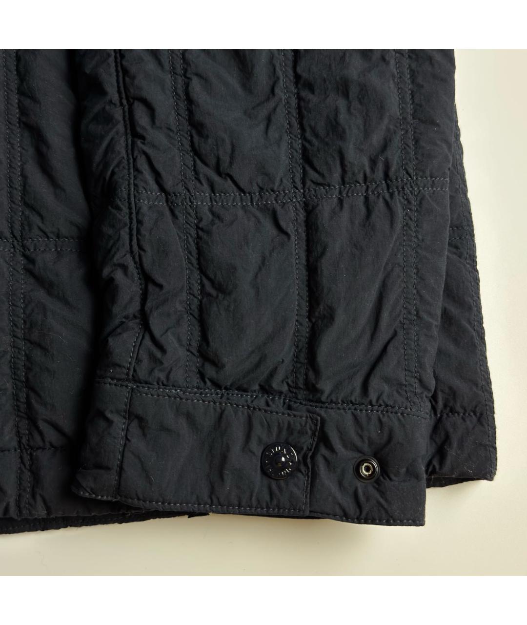STONE ISLAND Темно-синяя куртка, фото 5