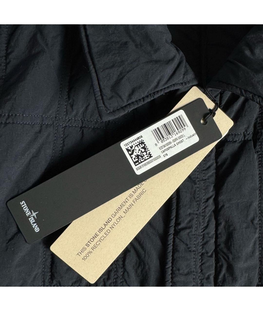 STONE ISLAND Темно-синяя куртка, фото 4