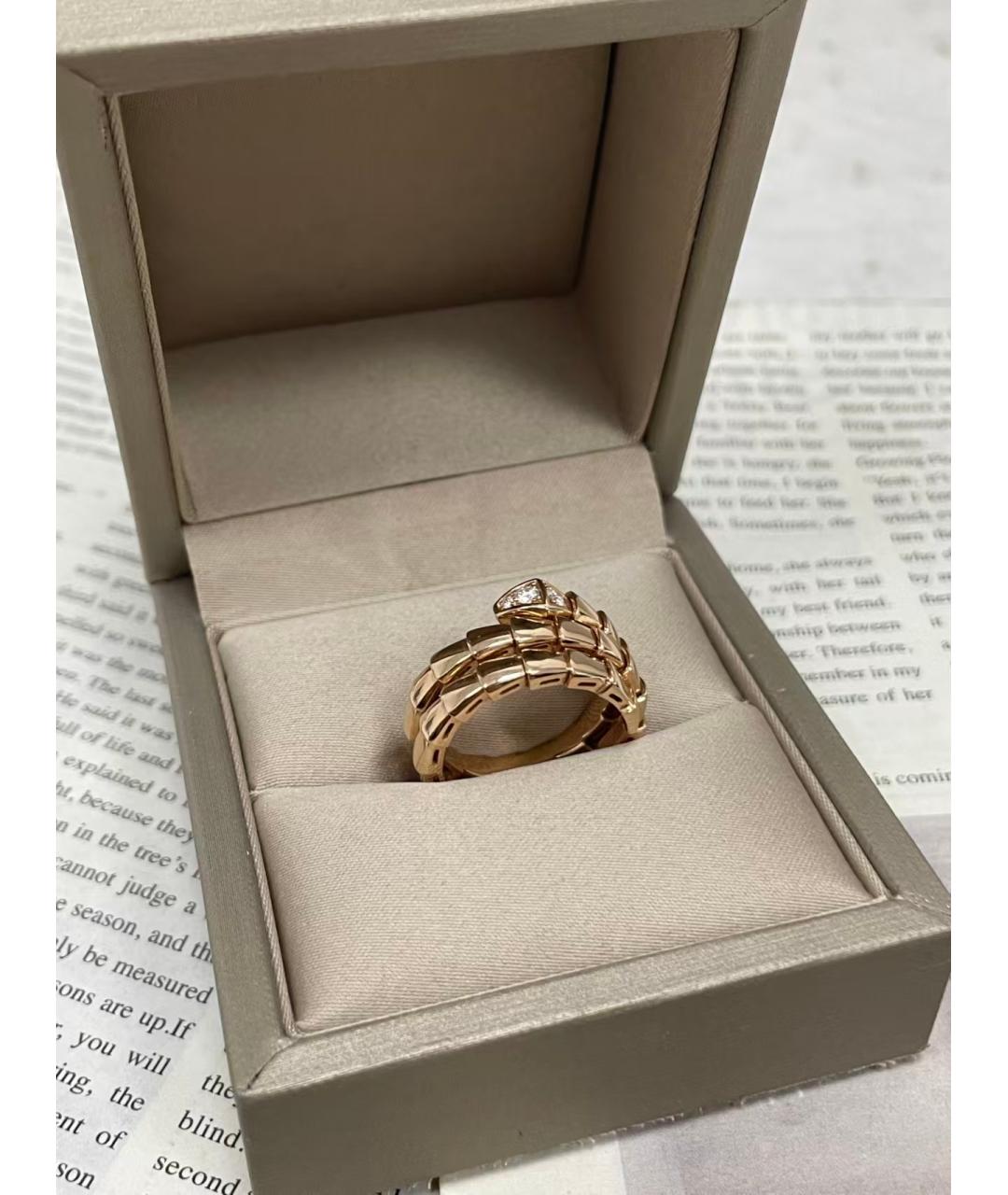 BVLGARI Золотое кольцо из розового золота, фото 2