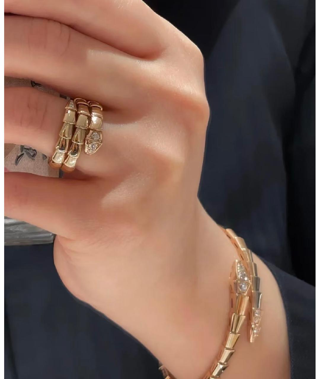 BVLGARI Золотое кольцо из розового золота, фото 4