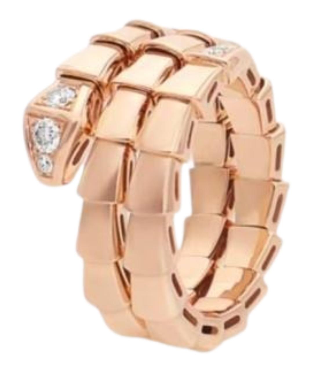 BVLGARI Золотое кольцо из розового золота, фото 1