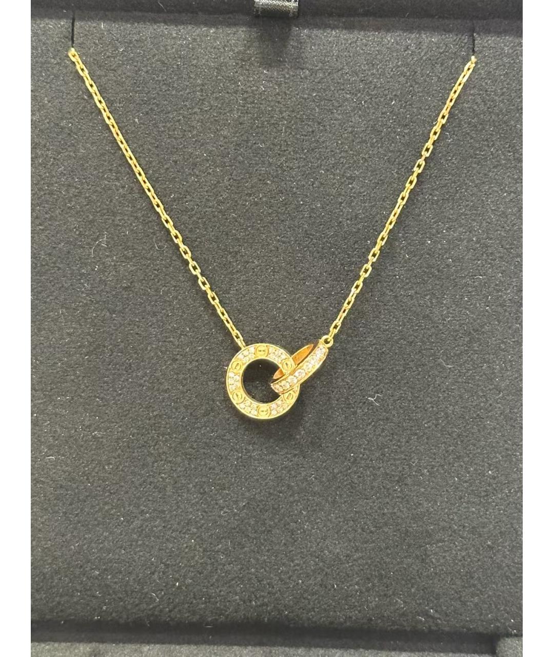 CARTIER Золотая подвеска, фото 4