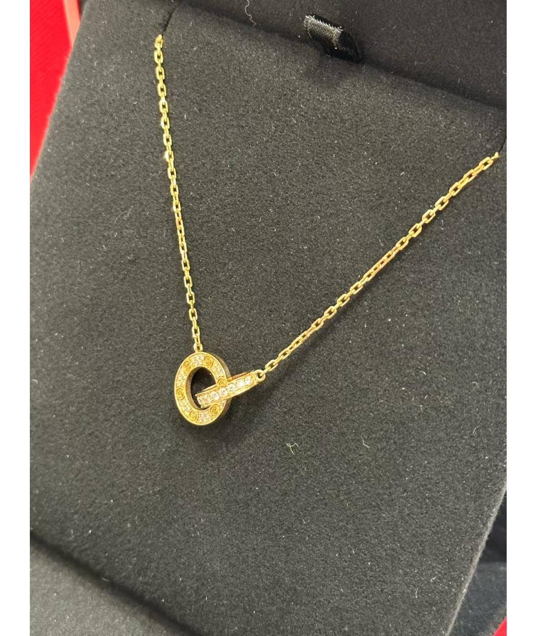 CARTIER Золотая подвеска, фото 5