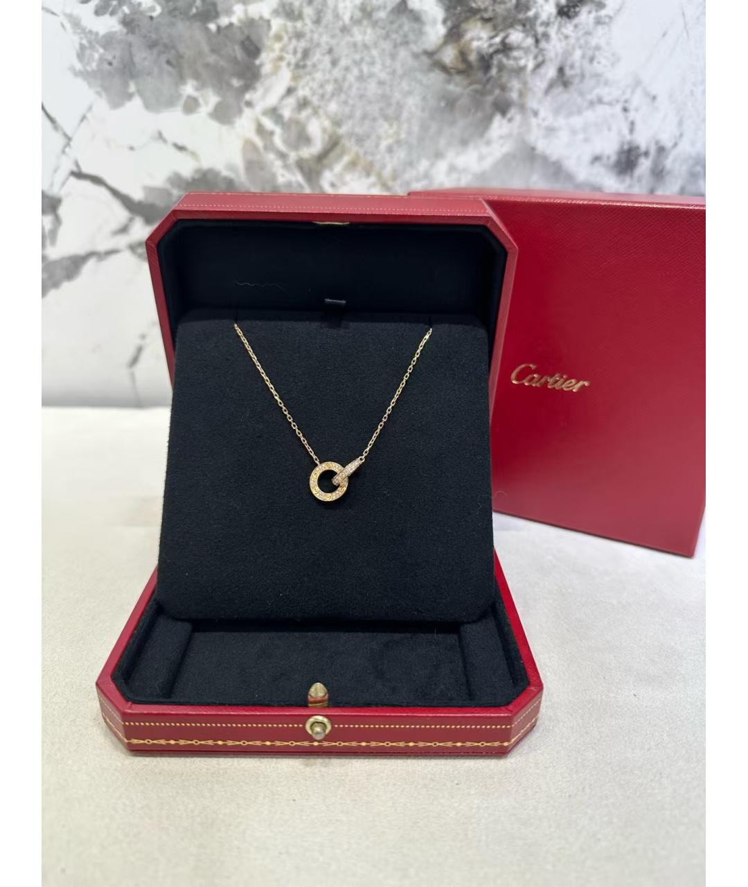 CARTIER Золотая подвеска, фото 2