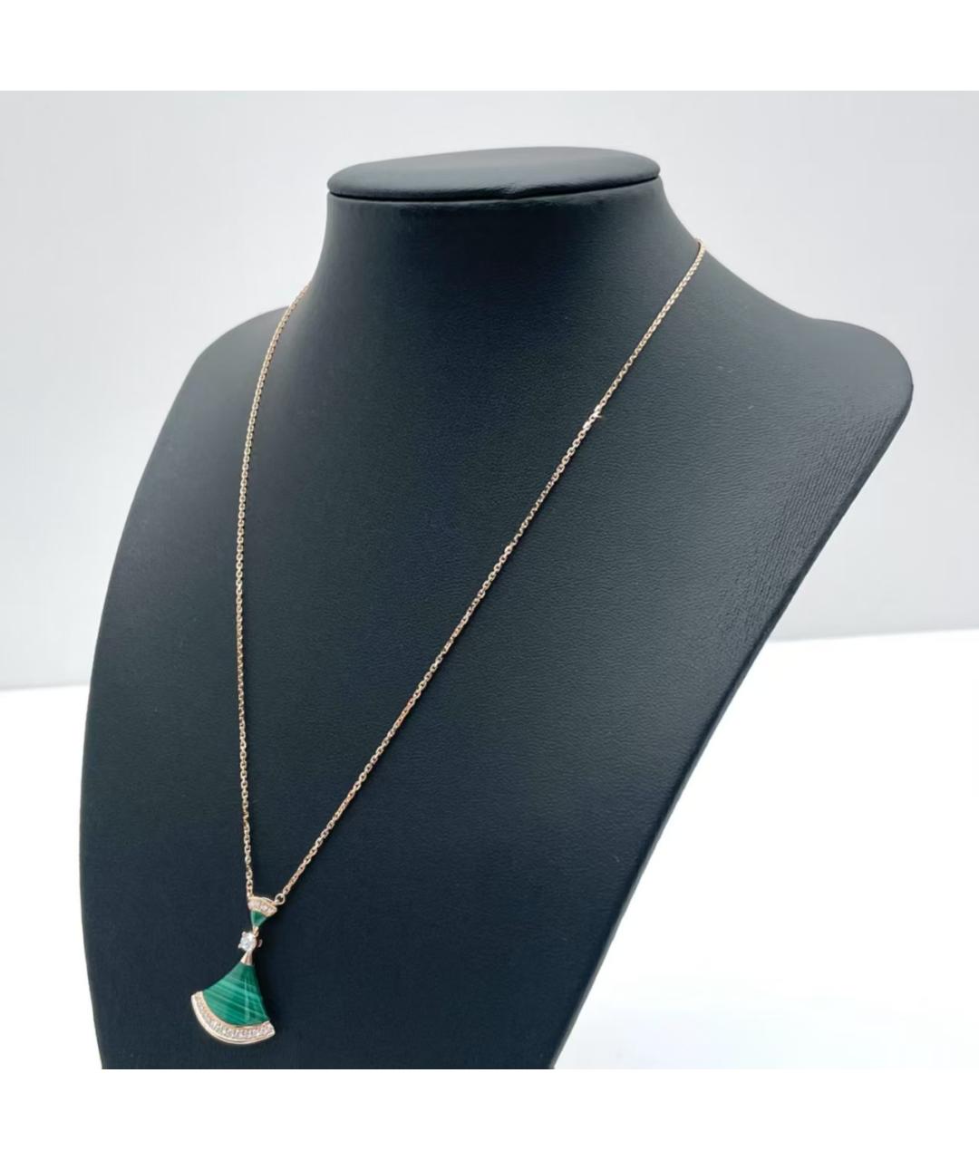 BVLGARI Зеленая подвеска, фото 3