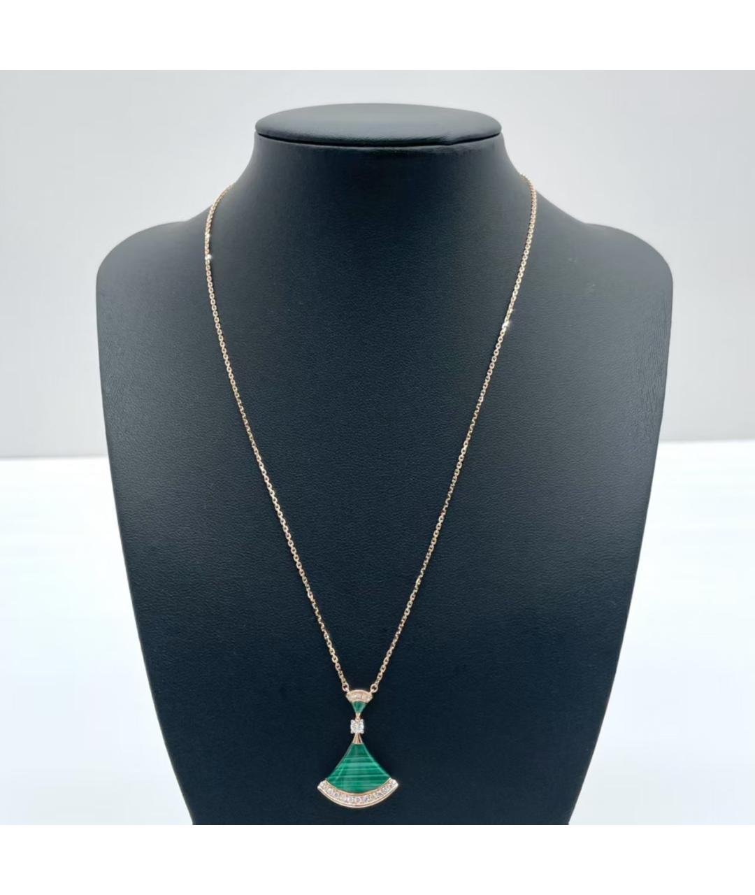 BVLGARI Зеленая подвеска, фото 2