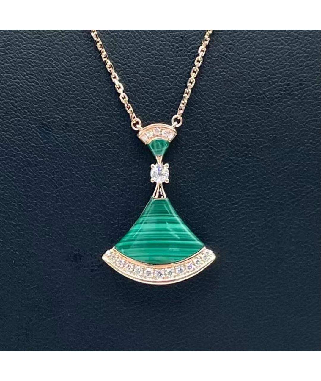 BVLGARI Зеленая подвеска, фото 4